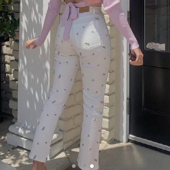 CRY BABY ROSE PRINTED PANTS - Picture 3 of 3